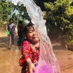 ミャンマー・水かけ祭り