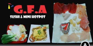 GFAミニホットポット/G.F.A. Sushi & Mini Hot Pot