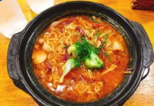 7レベルコリアンヌードル/7-Level Korean Spicy Noodles Seoul Myanmar